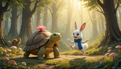 tortoise and rabbit friends