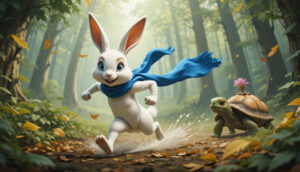 tortoise-rabbit-running
